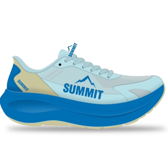 Summit Mens Light Blue Running Shoes - Picture 1 of 3